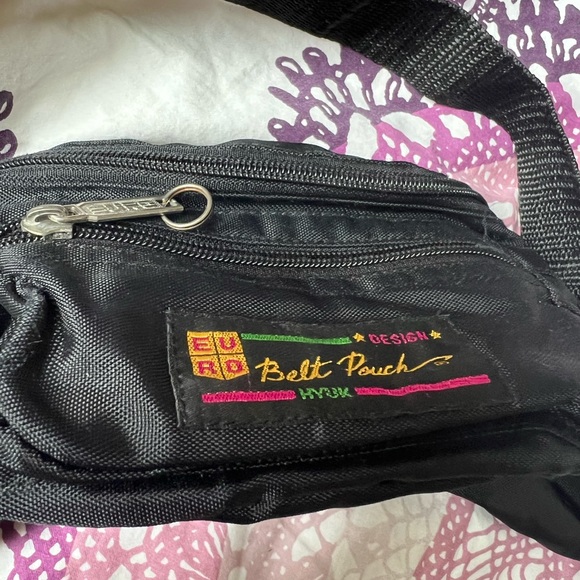 Vintage Bags Vintage Black Fanny Pack Poshmark